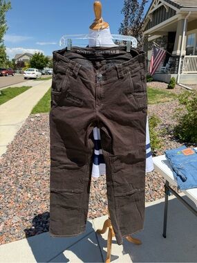 Dovetail Workwear Women's Brown Cargo Pants